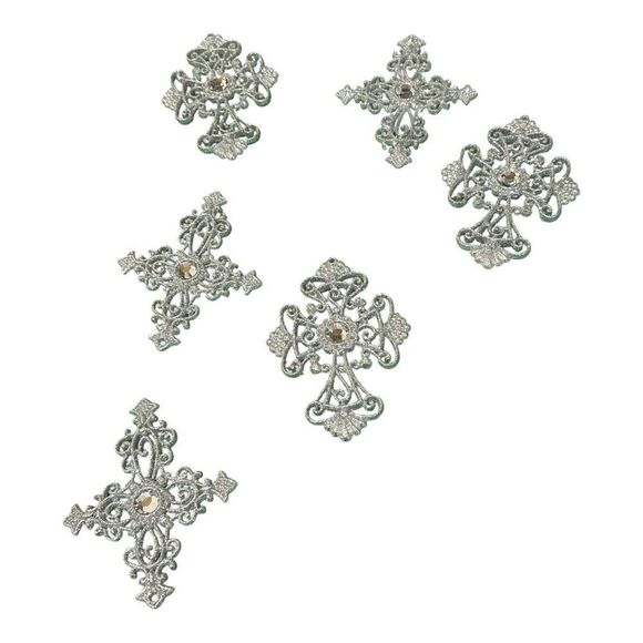 Silver Christmas Decoration Bundle lot - Picture 8 of 13